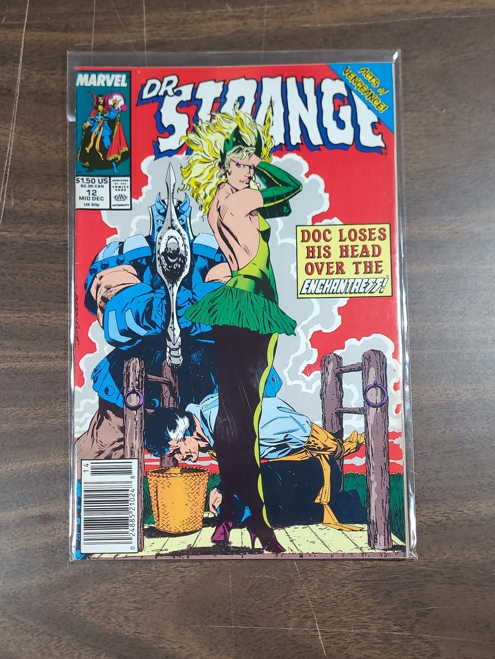 Marvel Dr. Strange Comic Book #12 Mid December Bagged.